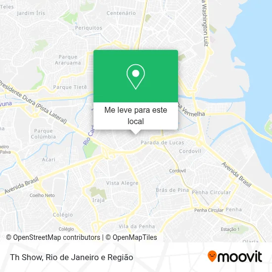 Th Show mapa