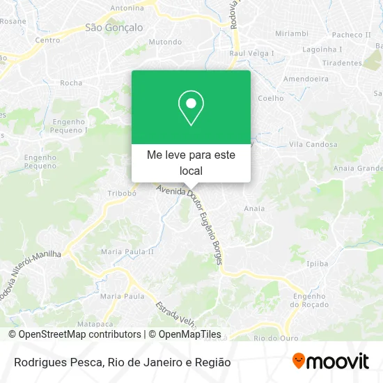 Rodrigues Pesca mapa