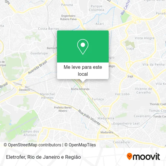 Eletrofer mapa