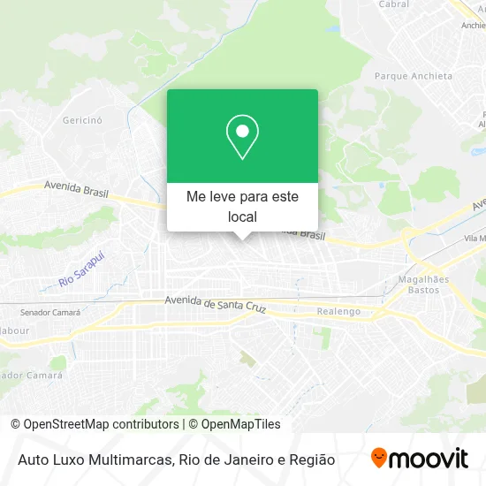 Auto Luxo Multimarcas mapa
