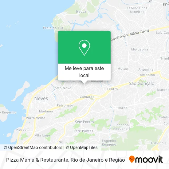 Pizza Mania & Restaurante mapa