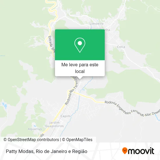 Patty Modas mapa