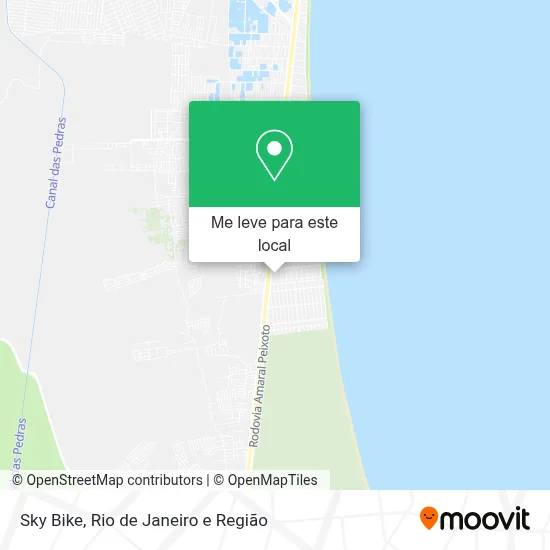 Sky Bike mapa