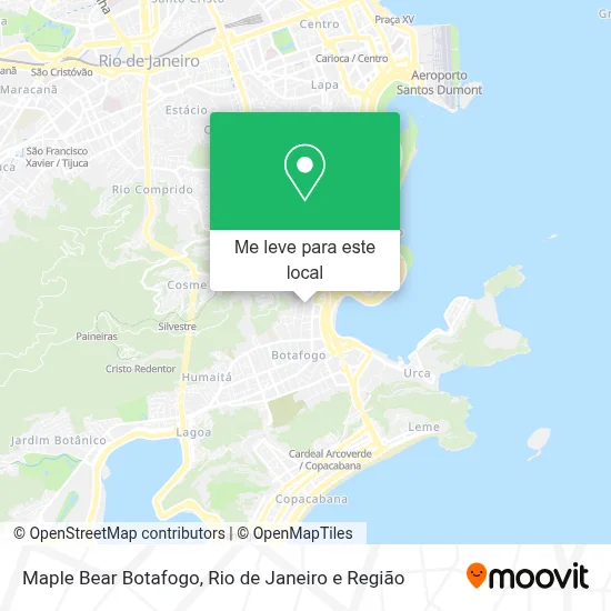Maple Bear Botafogo mapa