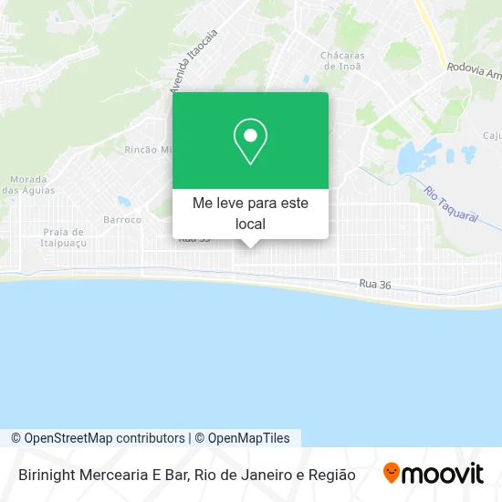 Birinight Mercearia E Bar mapa