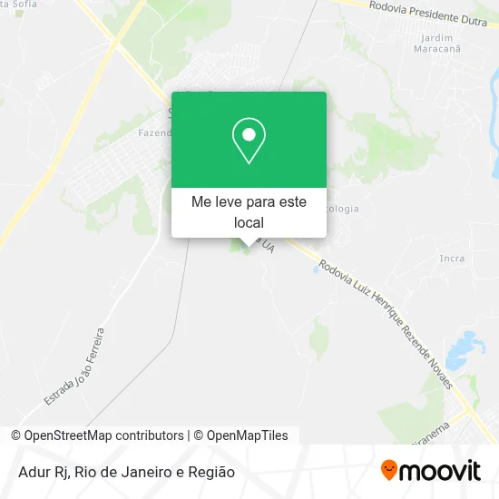 Adur Rj mapa