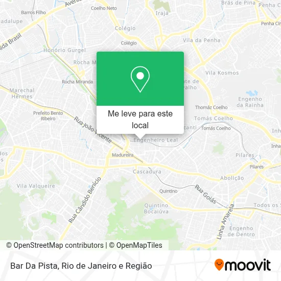 Bar Da Pista mapa
