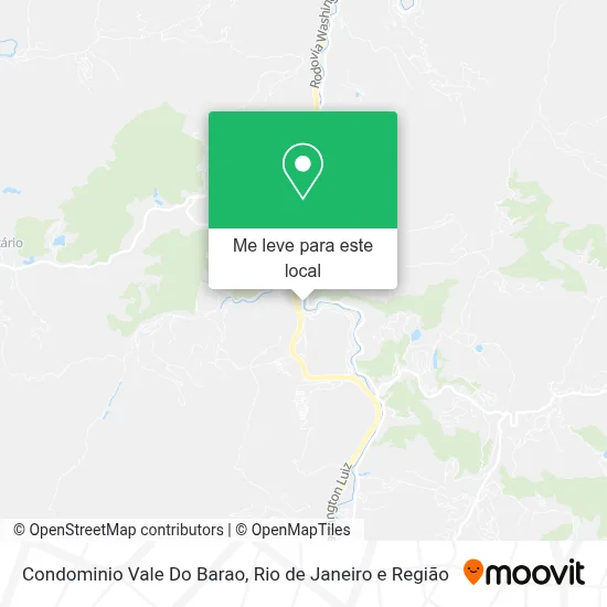 Condominio Vale Do Barao mapa