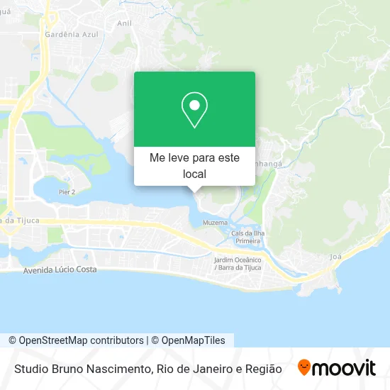 Studio Bruno Nascimento mapa