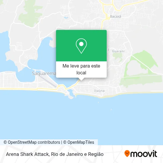 Arena Shark Attack mapa