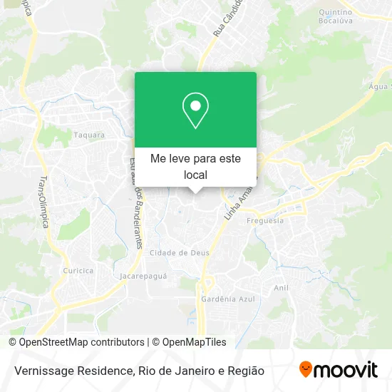 Vernissage Residence mapa