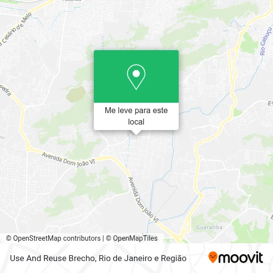 Use And Reuse Brecho mapa