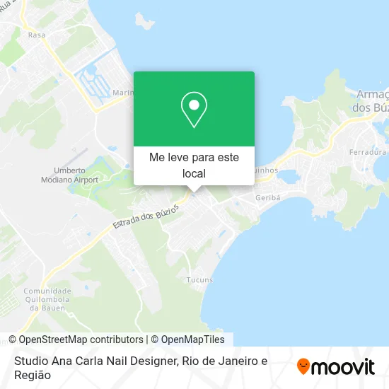 Studio Ana Carla Nail Designer mapa