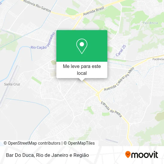 Bar Do Duca mapa