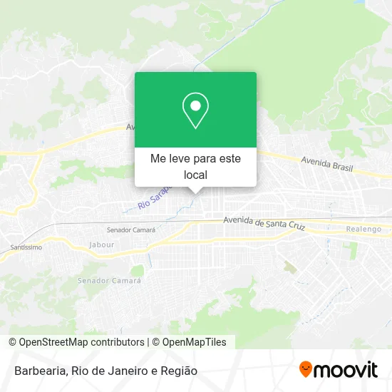 Barbearia mapa