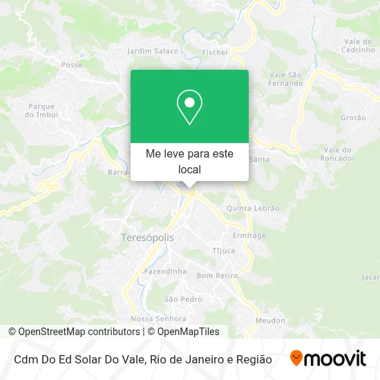 Cdm Do Ed Solar Do Vale mapa