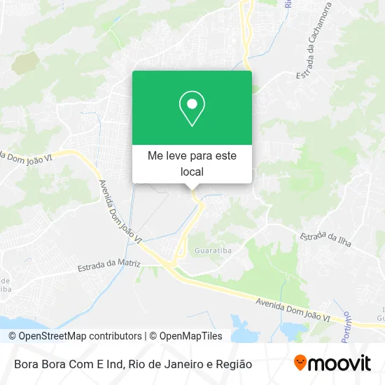 Bora Bora Com E Ind mapa