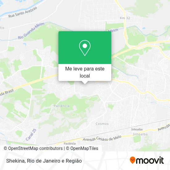 Shekina mapa