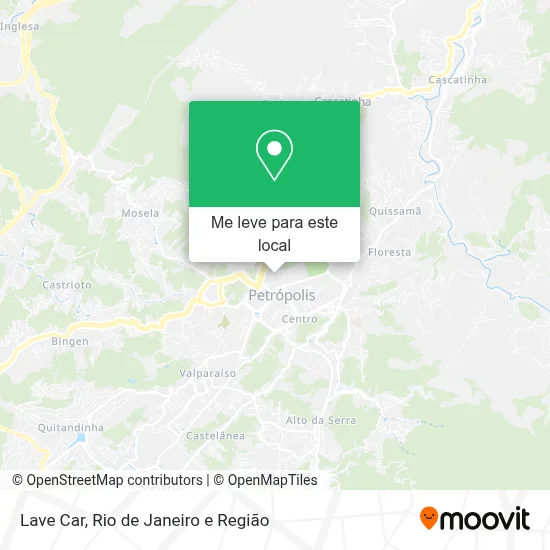 Lave Car mapa