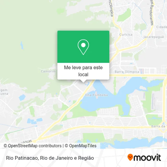 Rio Patinacao mapa