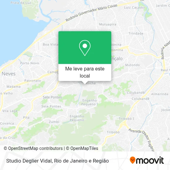 Studio Deglier Vidal mapa