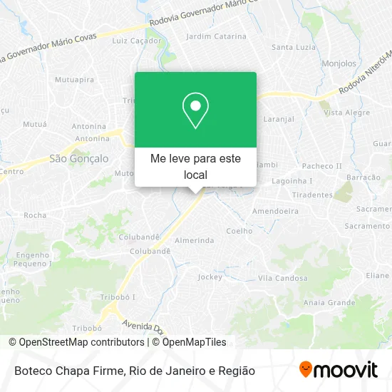 Boteco Chapa Firme mapa