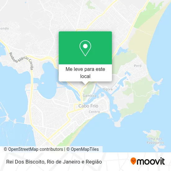Rei Dos Biscoito mapa