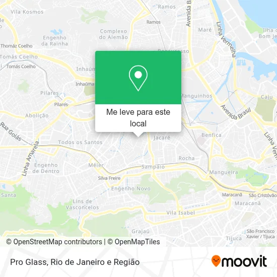 Pro Glass mapa