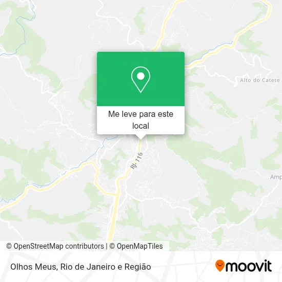 Olhos Meus mapa