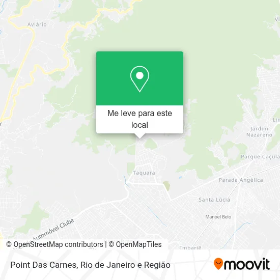 Point Das Carnes mapa