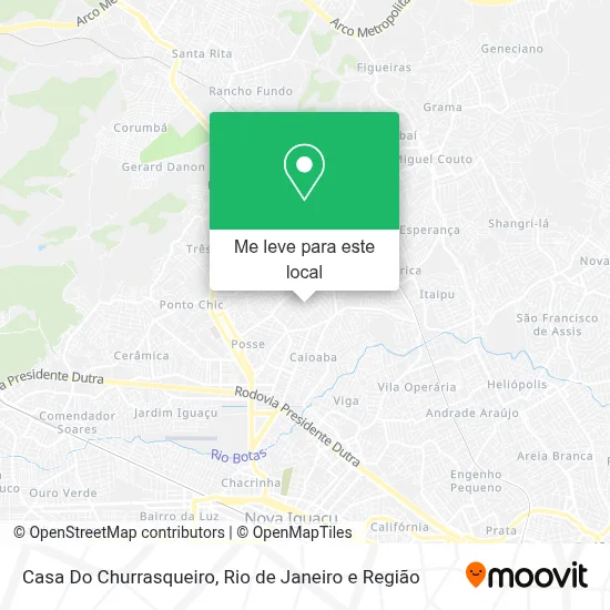 Casa Do Churrasqueiro mapa