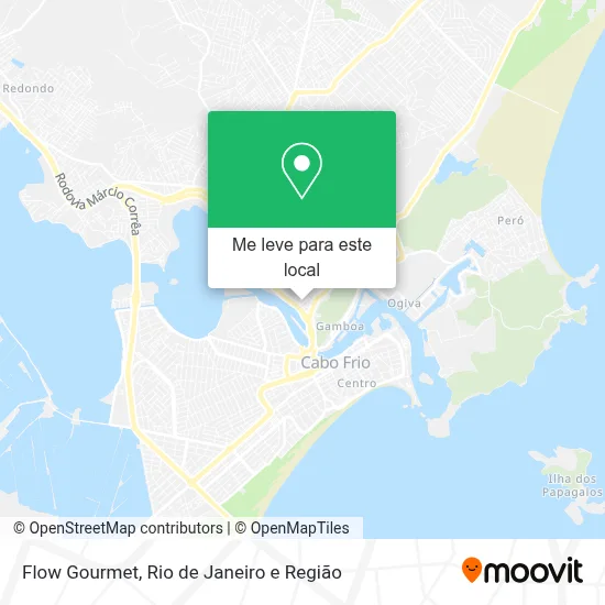 Flow Gourmet mapa