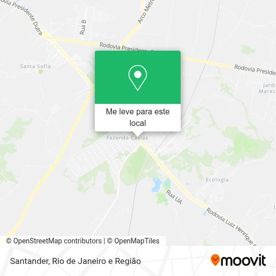 Santander mapa