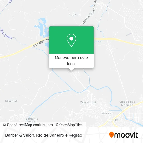 Barber & Salon mapa