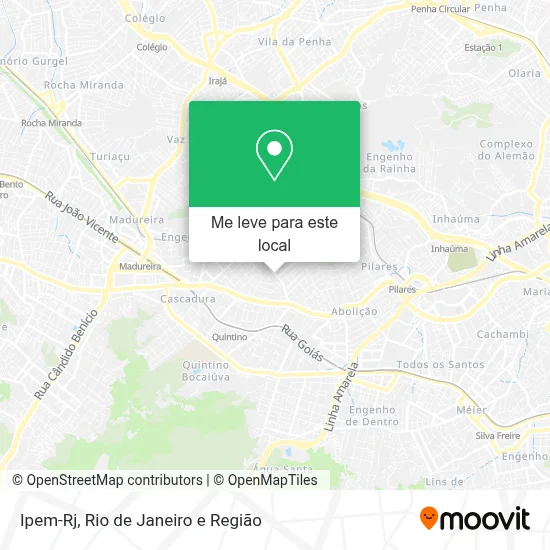 Ipem-Rj mapa