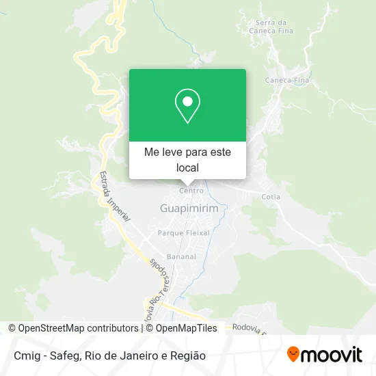 Cmig - Safeg mapa