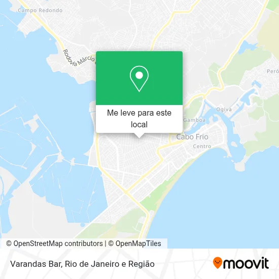 Varandas Bar mapa