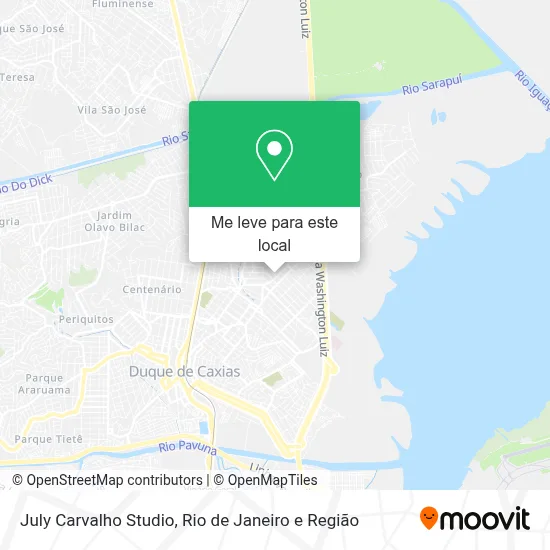 July Carvalho Studio mapa