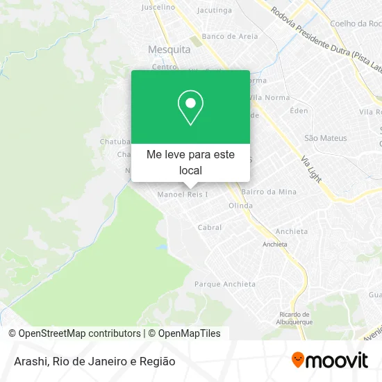 Arashi mapa