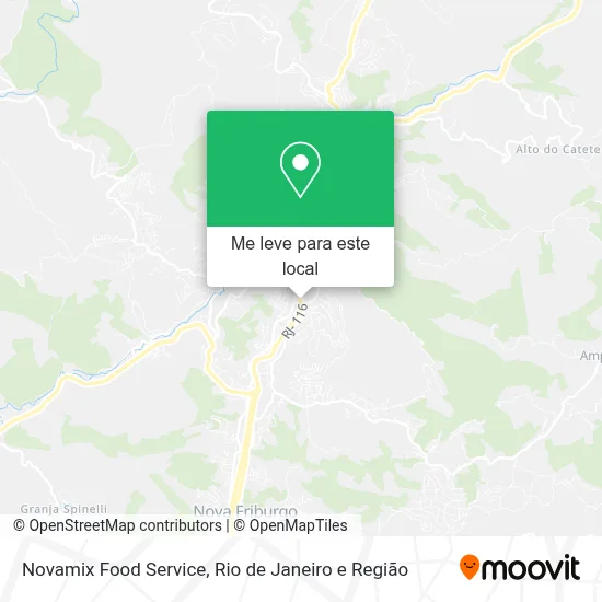 Novamix Food Service mapa