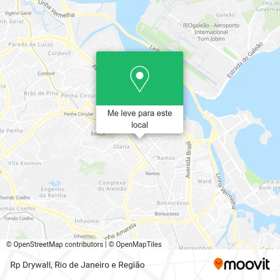 Rp Drywall mapa