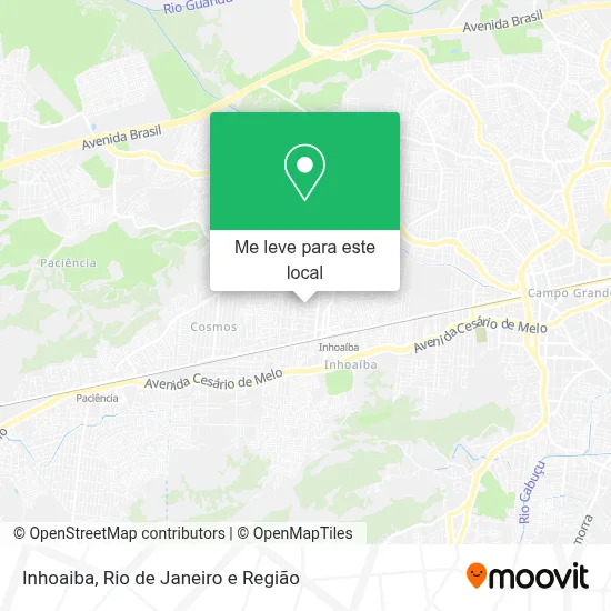Inhoaiba mapa