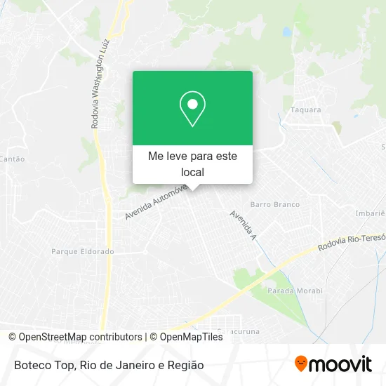 Boteco Top mapa