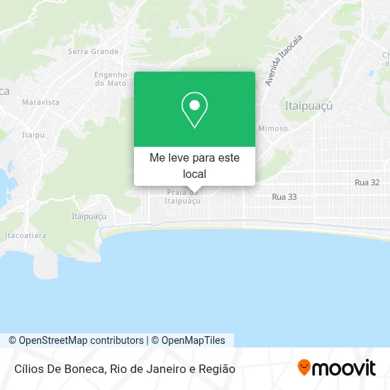 Cílios De Boneca mapa