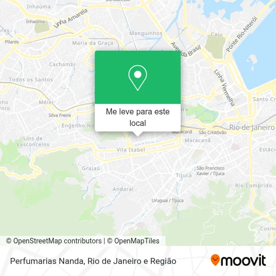 Perfumarias Nanda mapa