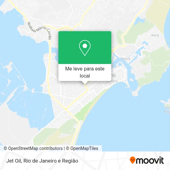 Jet Oil mapa