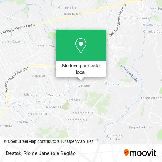 Destak mapa