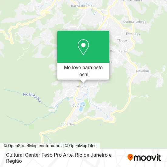 Cultural Center Feso Pro Arte mapa