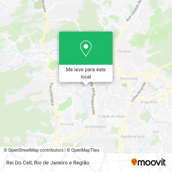 Rei Do Cell mapa
