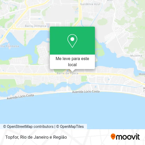 Topfor mapa